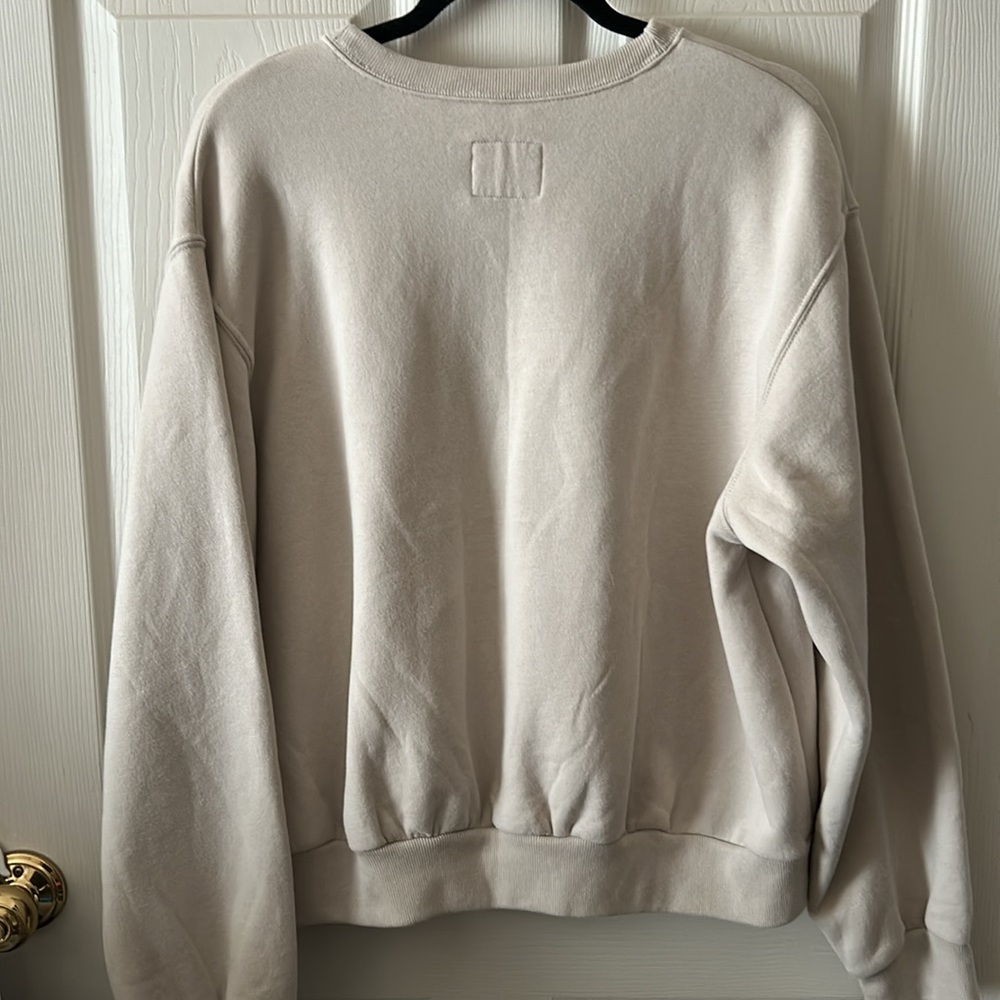 Abercrombie & Fitch Soft A&F Essentials Long Sleeve Sweatshirt Size Med - Picture 5 of 7